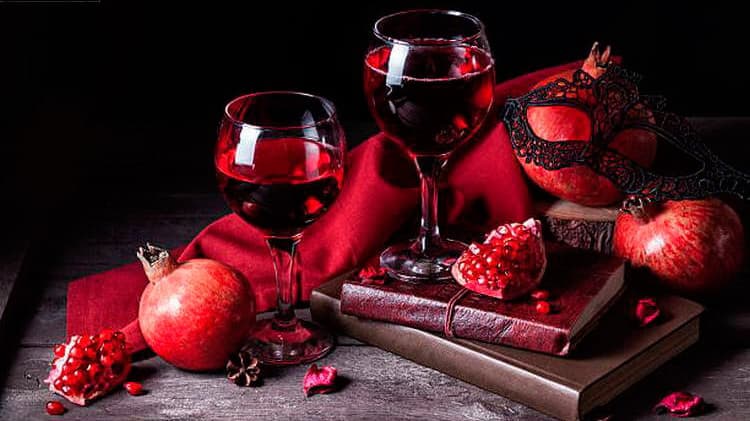 Гранатовое вино из Армении и Израиля