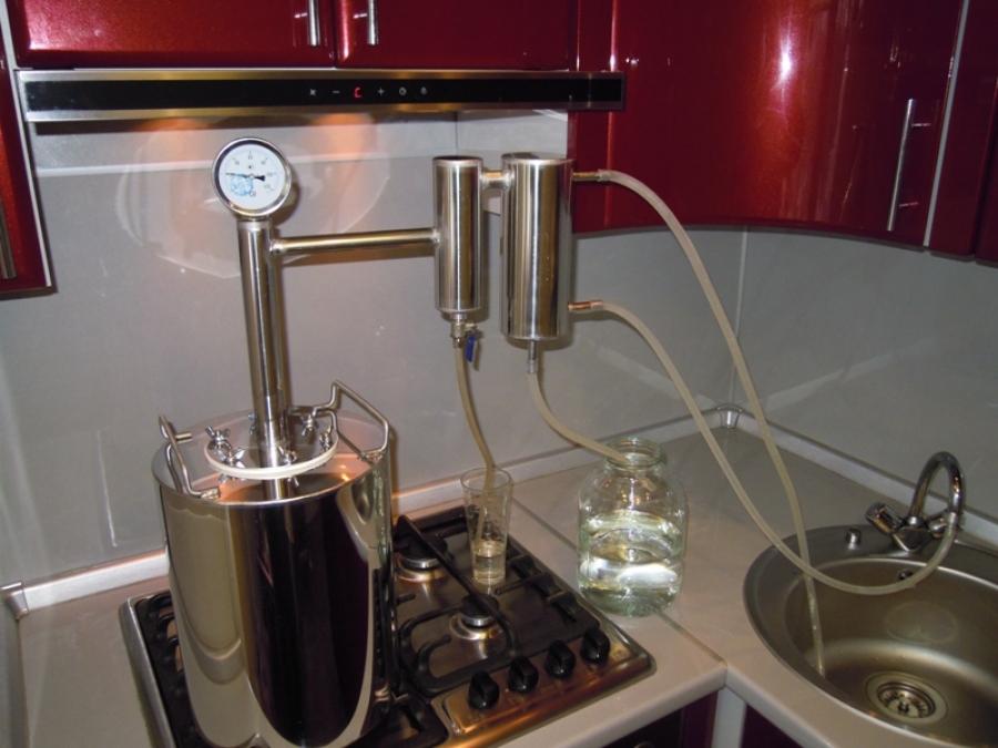 самогонный аппарат с сухопарником