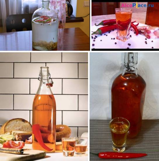 Домашние рецепты перцовки