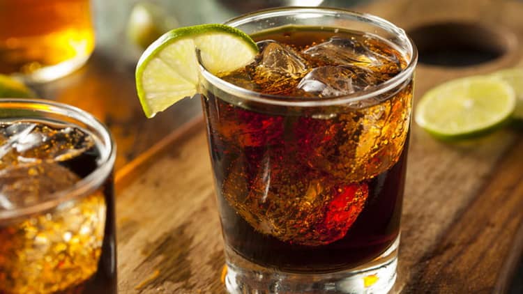 Рецепт коктейля Куба Либре Cuba Libre