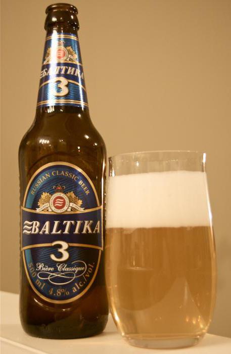 Обзор пива Балтика