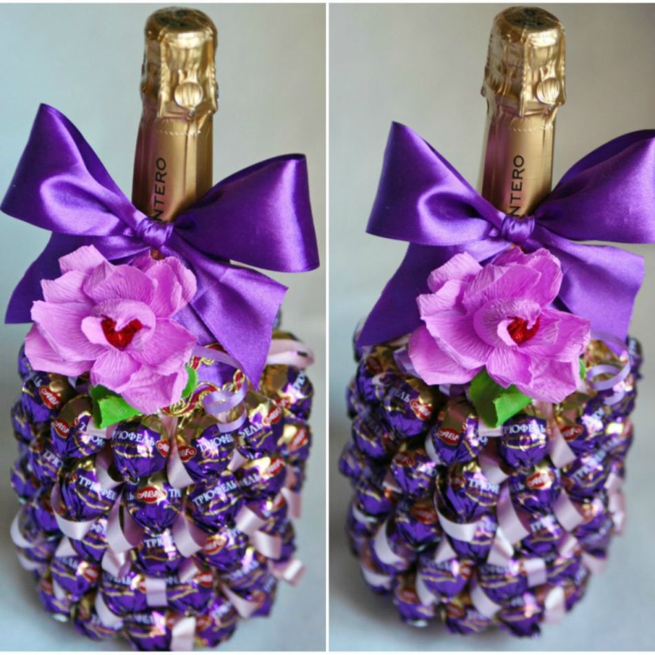 Как оформить алкоголь в подарок