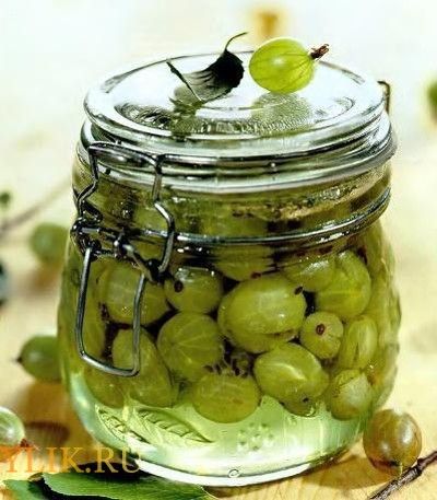 Наливка из ягод крыжовника