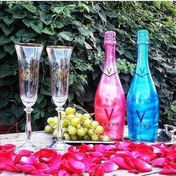 Вино игристое Платино Пинк Москато