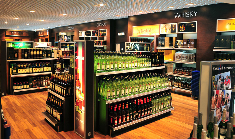Алкоголь из Дьюти-фри