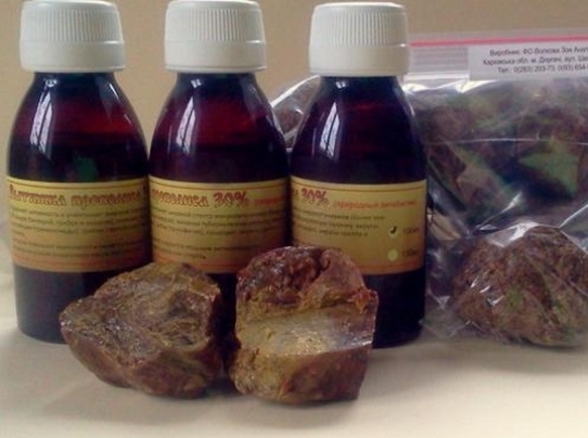 Настойка прополиса на спирту