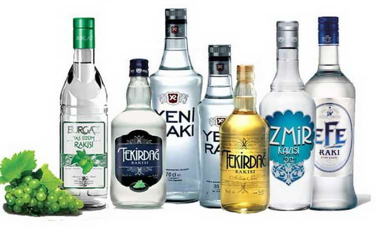 Турецкая водка Раки и Сербская Ракия
