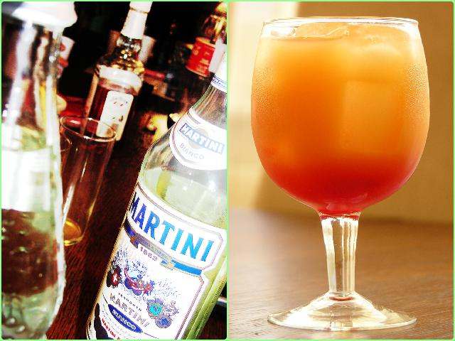Коктейли с добавлением мартини