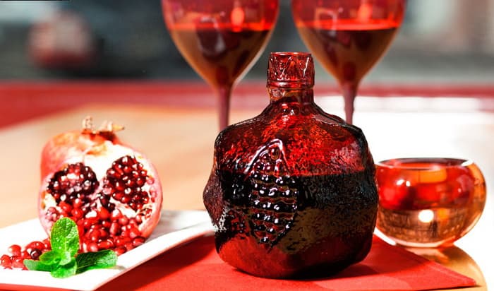 Гранатовое вино из Армении и Израиля