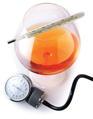 Влияние коньяка на организм