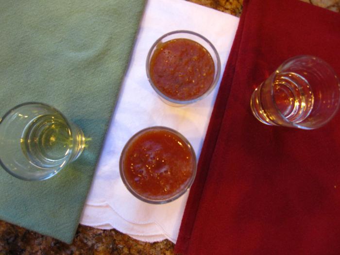 Сочетание текила-сангрита