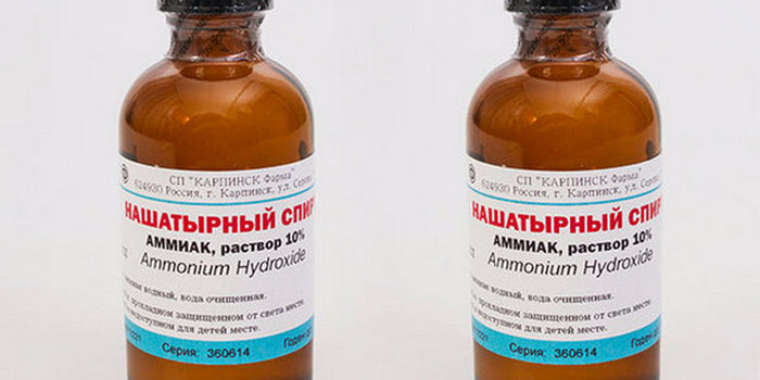 Нашатырный спирт при алкогольном опьянении