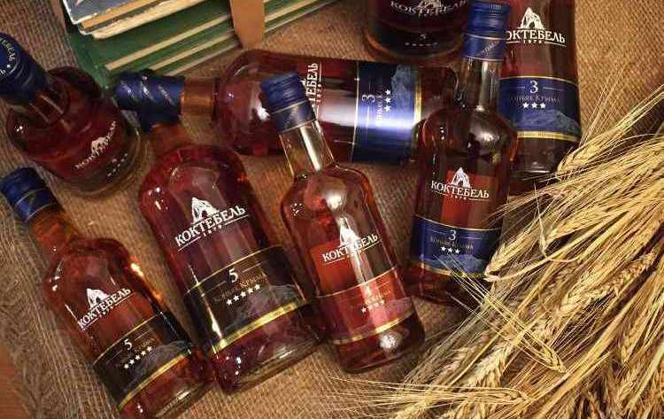 Коньяк российский Коктебель