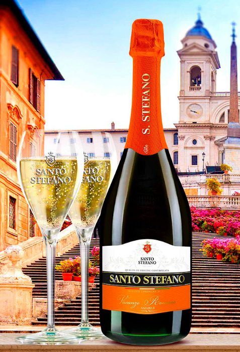 Игристое вино Santo Stefano