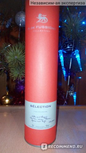 Обзор коньяка A. de Fussigny Selection