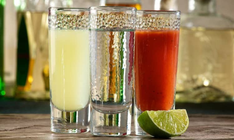 Сочетание текила-сангрита