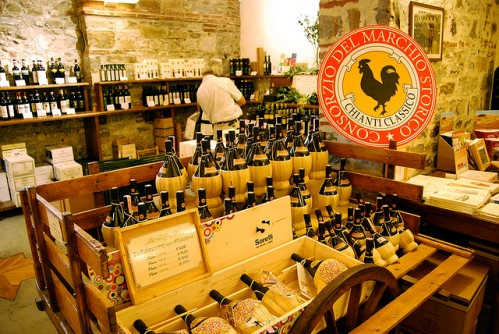 Белое и красное итальянское вино