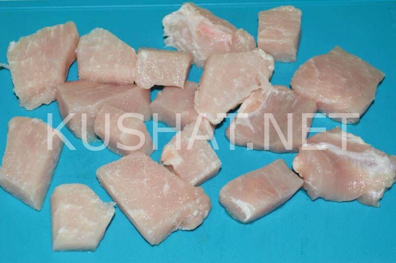 Свинина в соусе из красного вина