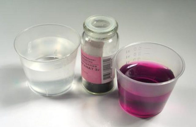 Как очистить самогон марганцем