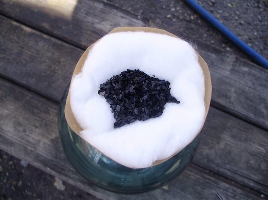 Как очистить самогон марганцем