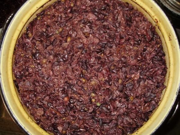 Готовим второе вино из жмыха винограда