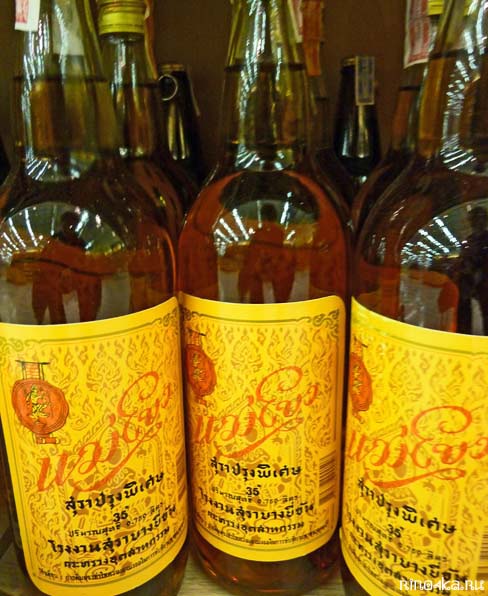 Обзор алкоголя Таиланда