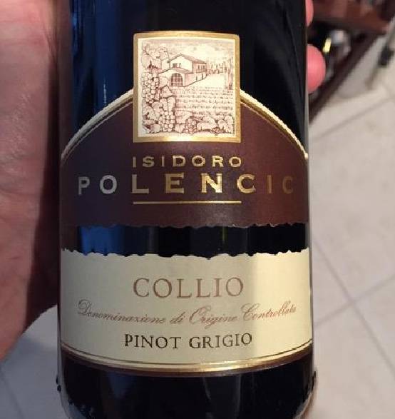 Итальянское вино Пино Гриджио