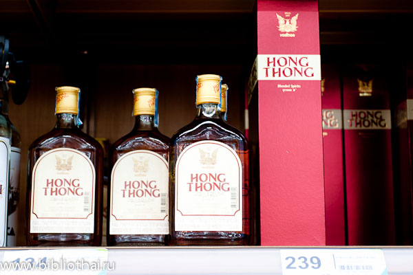 Обзор алкоголя Таиланда