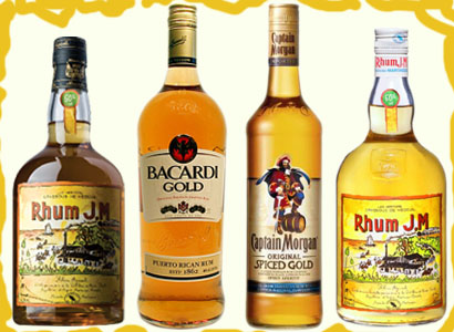 ром в бутылках