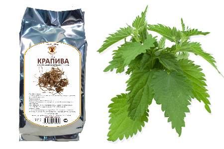 Крапива в пакете