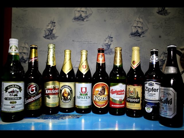 пиво в бутылках